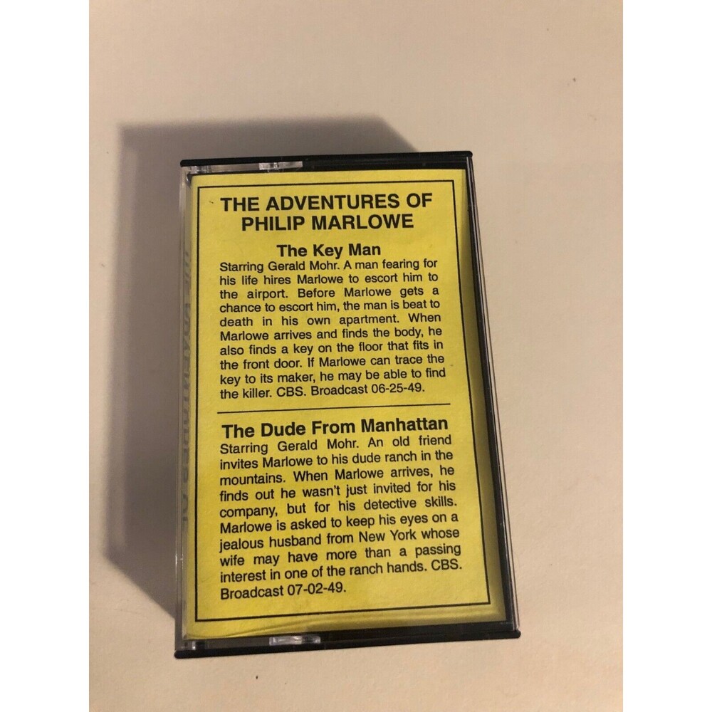 The Adventures of Philip Marlow Classic Cassette 1949 Series Radio Spirits